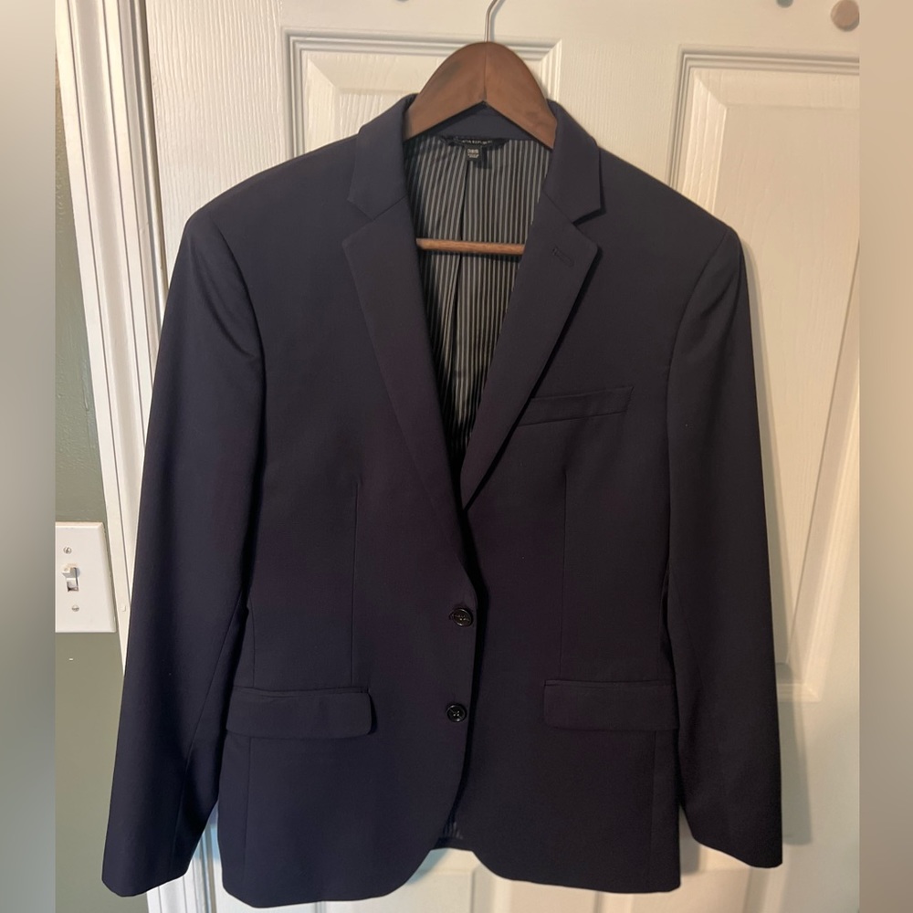 Banana Republic Men’s Navy Wool Suit Jacket 38S